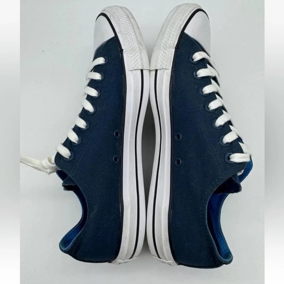 Converse All Star Chuck Taylor Mens Shoes Canvas Blue Shoe Men’s 9 women’s 11 - Picture 3 of 9
